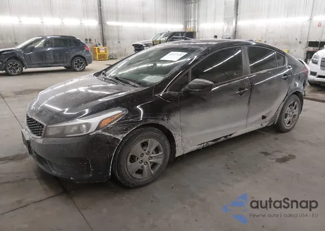 2017 Kia Forte Lx z USA, uszkodzony, nr VIN 3KPFK4A7XHE055419